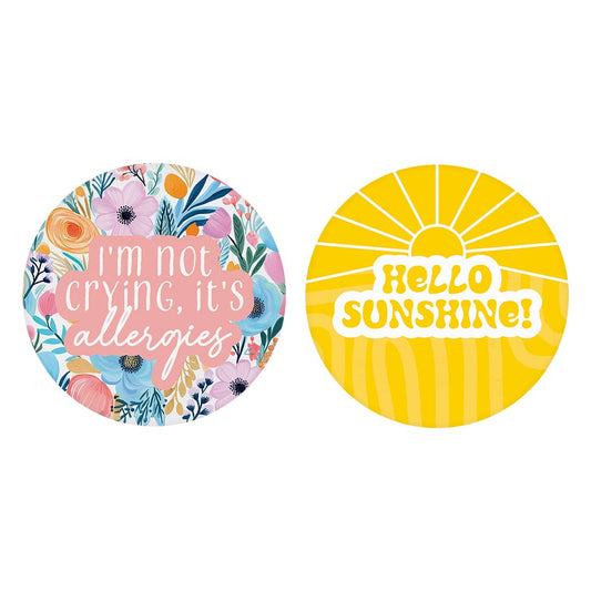 Spring Offset Car Coaster Set 2 | 2.65x2.65