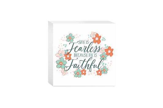 Clairmont & Co Faith She Is Fearless | 5x5