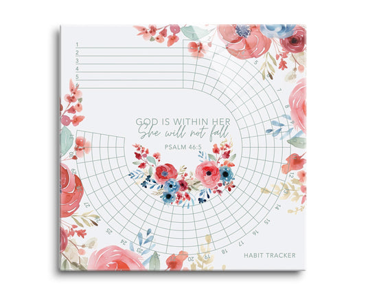 Mother's Day Tracker Floral She Will Not Fall | 8x8