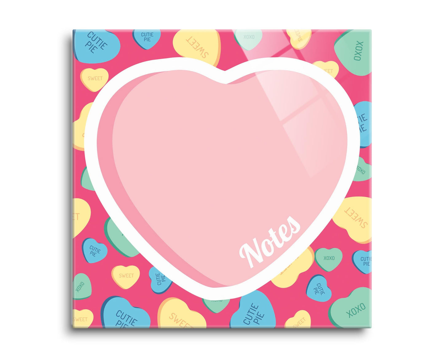 Valentine's Tracker Candy Heart Notes | 8x8