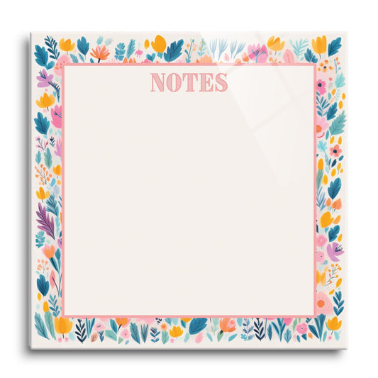 Spring Tracker Floral Notes | 12x12