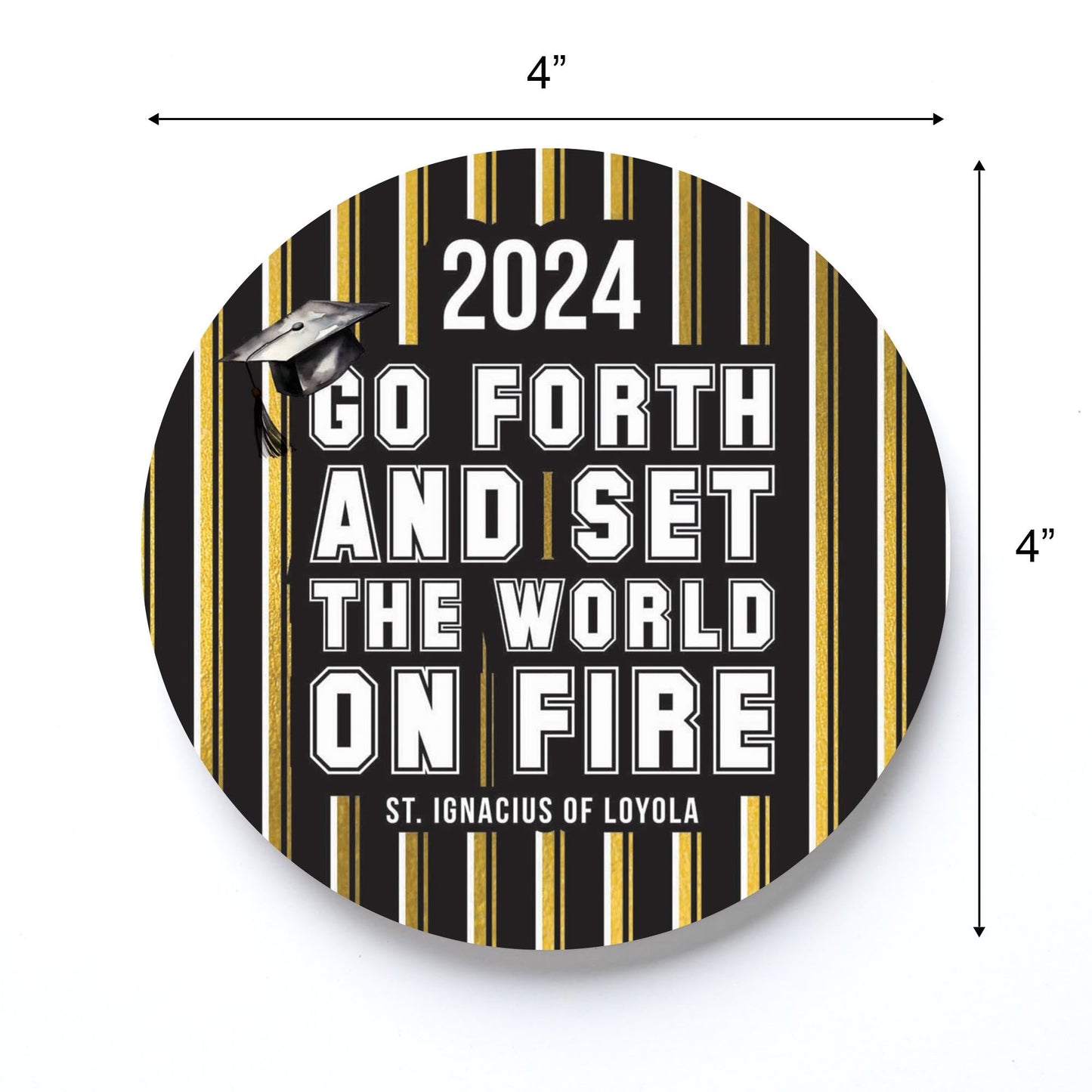 Graduation 2024 Gold Stripe | 4x4