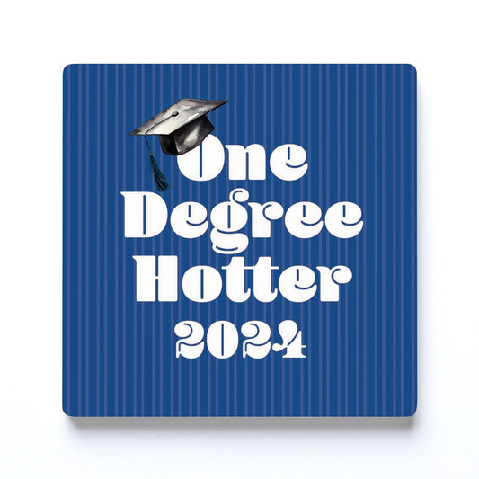 Graduation 2024 One Degree Hotter Blue Stripe | 4x4