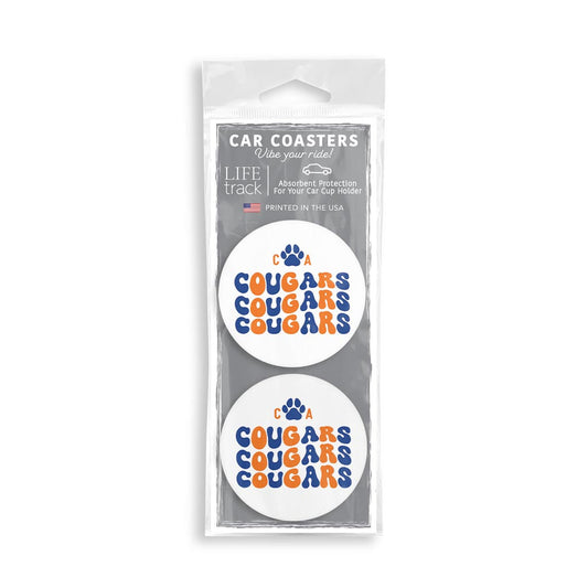 Clairmont & Co Game Day Wave Cougars | 2.65x2.65