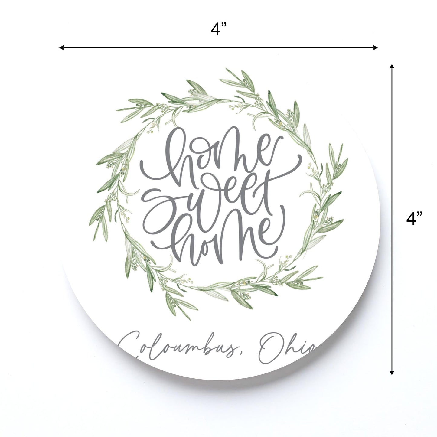 Clairmont & Co Local Home Sweet Home Wreath | 4x4