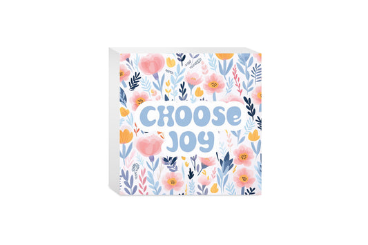 Floral Spring Choose Joy | 5x5