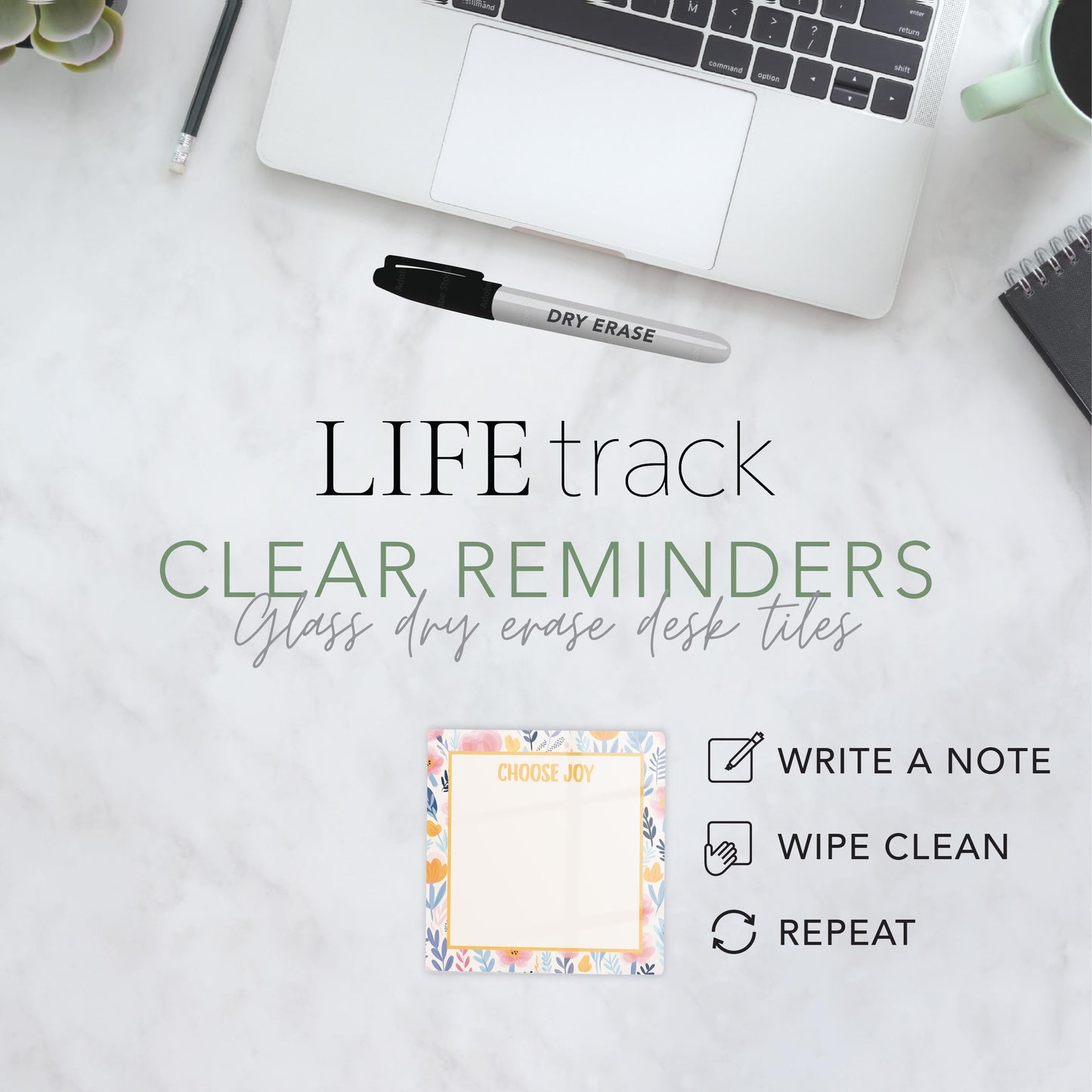 Clear Reminder Choose Joy | 4x4