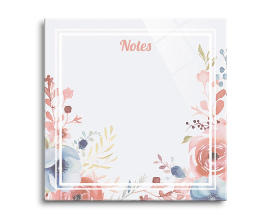 Mother's Day Tracker Floral Notes | 8x8