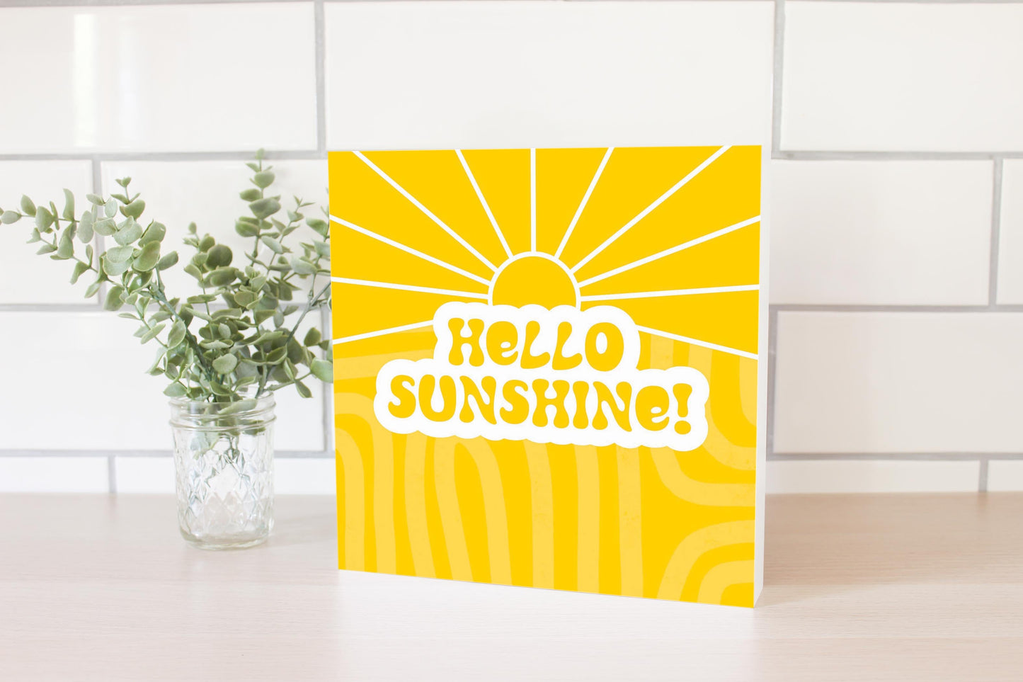 Spring Pastel Hello Sunshine | 10x10